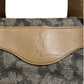 Green and Brown Pattern Canvas Duffel Bag
