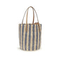 Multicolor Raffia Backet Bag