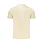 Beige Cotton Men's Polo