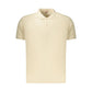 Beige Cotton Men's Polo
