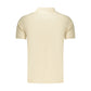Beige Cotton Men's Polo