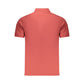 Red Cotton Men's Polo Shirt