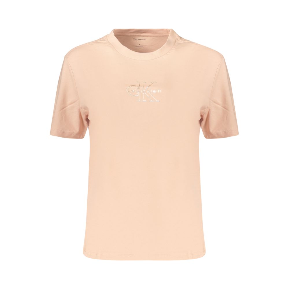 Pink Cotton Women's T-Shirt