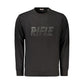 Black Cotton Men's Sweatshirt