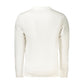 White Cotton Men Sweatshirt