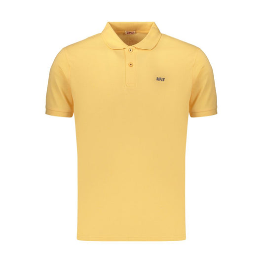 Orange Cotton Men's Polo