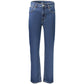 Blue Cotton Women's Jeans