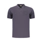 Blue Cotton Men's Polo