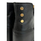 Black Leather Women Boot