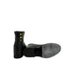 Black Leather Women Boot