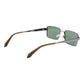 Gray Metal Sunglasses