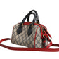 Gucci GG Supreme Mini Boston Bag