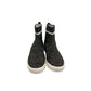 Black Rubber Women Sneaker