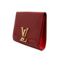 Louise PM Red Patent Leather Wallet On Chain