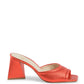 Multicolor Leather Platform Sandals