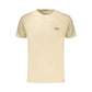Beige Cotton Men's T-Shirt
