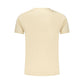 Beige Cotton Men's T-Shirt