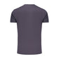 Blue Cotton Men's T-Shirt