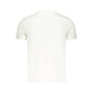 White Cotton Mens T-Shirt
