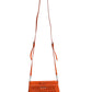 Orange crystal crossbodybag