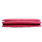 Pink Quilted Lambskin Wallet On Chain WOC Silver