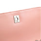 Small Classic Double Flap Bag Light Pink Chevron