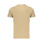 Brown Cotton Men's T-Shirt