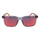 Gray Polyamide Sunglasses