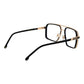 Black Metal Glasses (Frames)