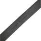 Black Leather Prince Crown Logo Buckle Belt