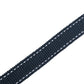 Blue Cotton Canvas DG Logo Metal Buckle Belt