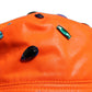 Orange Crystal Embellished Bucket Fisherman Cap Hat