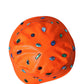 Orange Crystal Embellished Bucket Fisherman Cap Hat