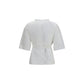 White Cotton Shortsleeve Shirt