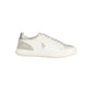 "White Polyurethane Women's Sneaker"