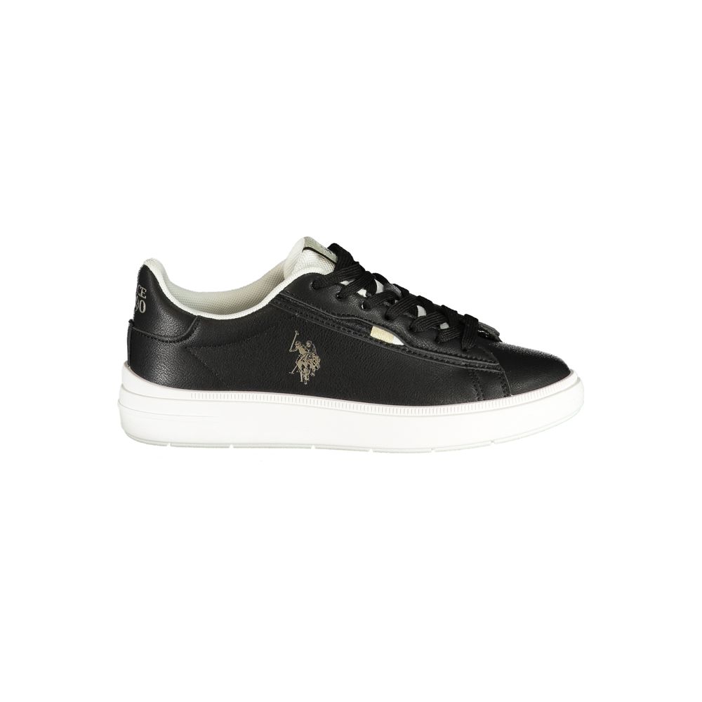 Nero Polyurethane Women's Sneaker