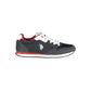 Blue Polyurethane Men's Sneaker