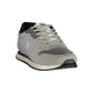 Dark Grey Polyurethane Men's Sneaker