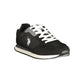 Black Polyurethane Men's Sneaker