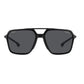 Black Polyamide Sunglasses