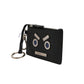 Vitello Liberty Studded Coin Pouch Key Case Ardesia
