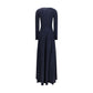Blue Copper Casual Dress