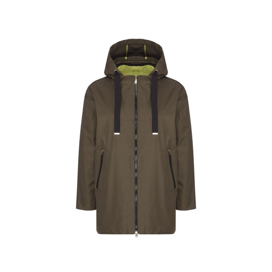 Bicolor Cotton Coat