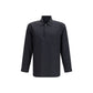 Black Linen Dress Shirt