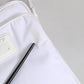 White Logo Plaque Crossbody Shoulder Borse Men Bag