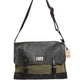 Military Green Two Tone Messenger Shoulder Borse Men Bag