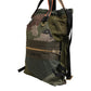 Military Green Patchwork Rucksack Backpack Borse Men Bag