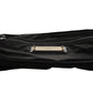 Black Nylon Brass Plate Bumbag Waist Fanny Pack Men Bag