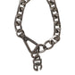 Silver Tone Heavy Chain Link Signature DG Logo Bracelet