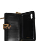 Flip Cover Brown Leopard Crystal iPhone X - XS Case